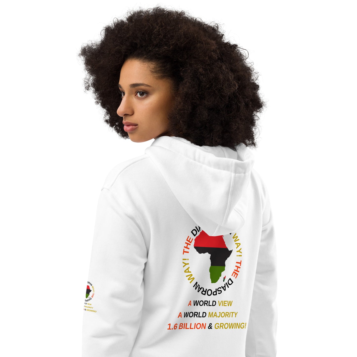 THE DIASPORAN WAY! Premium Eco Hoodie by SobG Designs