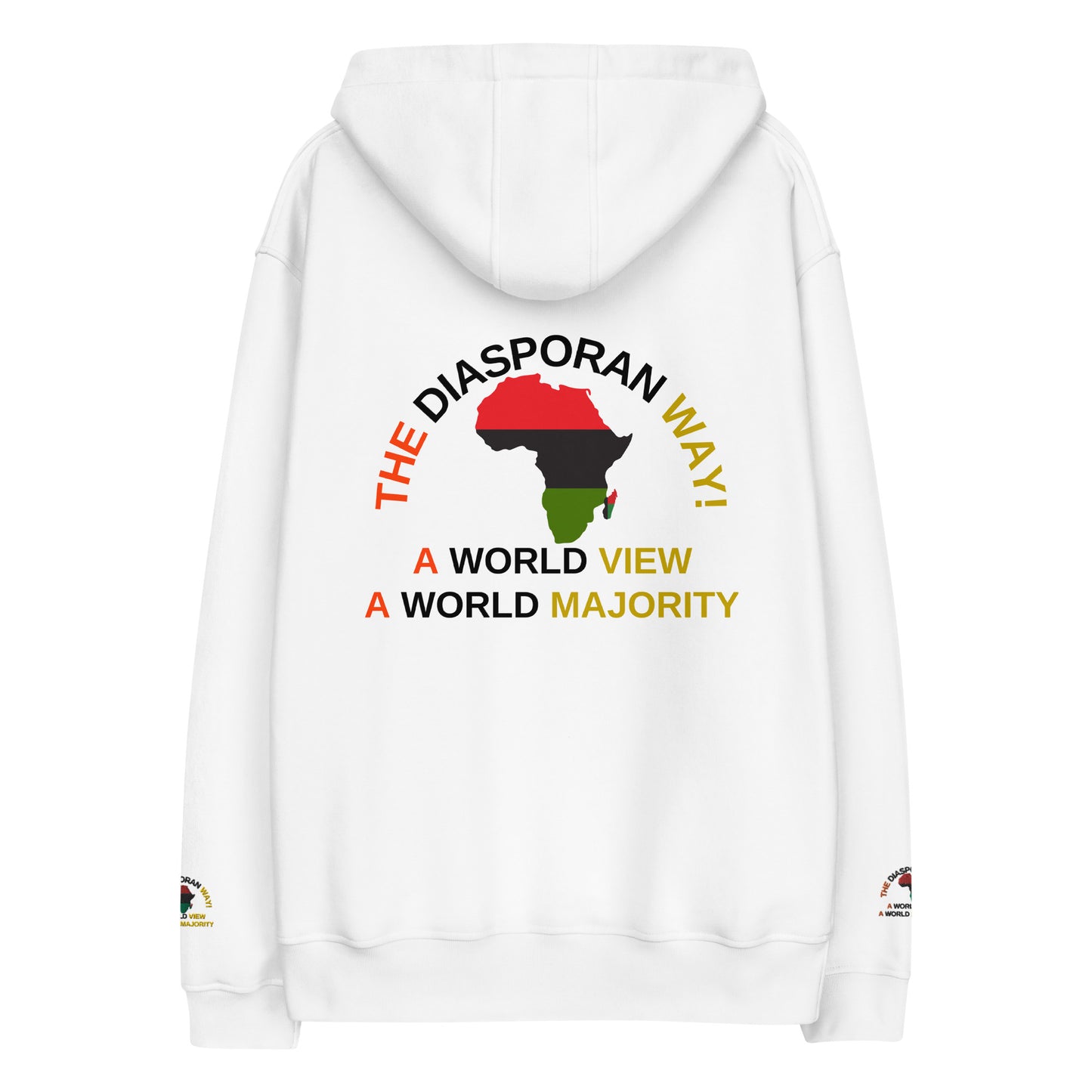 THE DIASPORAN WAY! Premium Eco Hoodie by SobG Designs