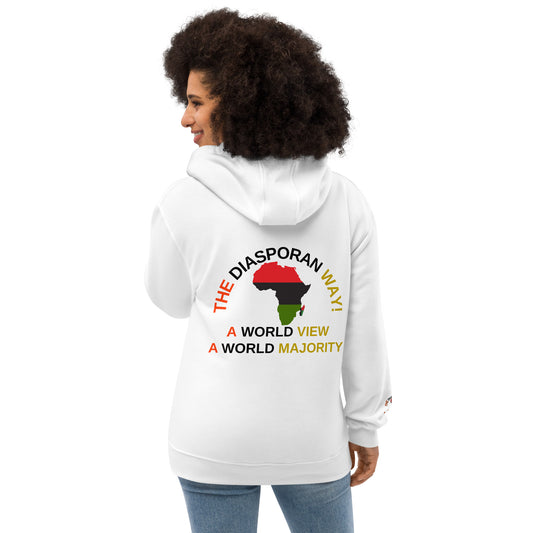 THE DIASPORAN WAY! Premium Eco Hoodie by SobG Designs