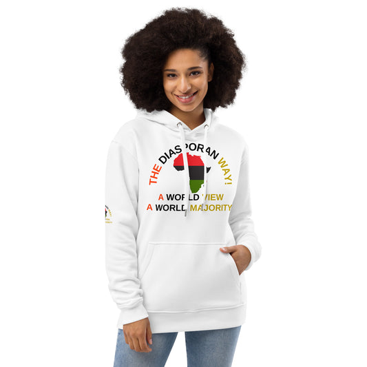 THE DIASPORAN WAY! Premium Eco Hoodie by SobG Designs