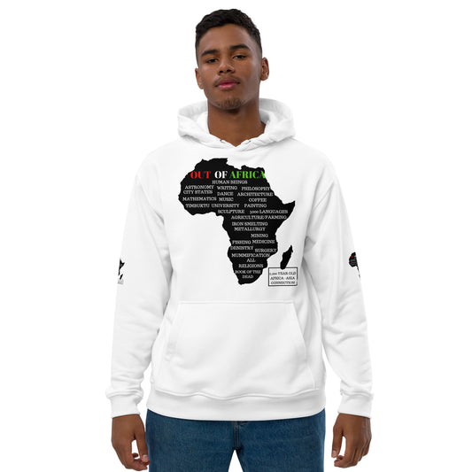 OUT OF AFRICA Premium Eco Hoodie by SobG Designs