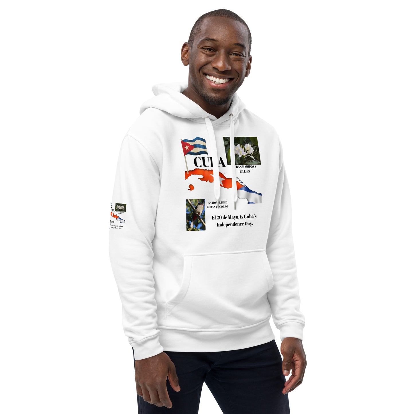 CUBA Premium Eco Hoodie by SobG Designs