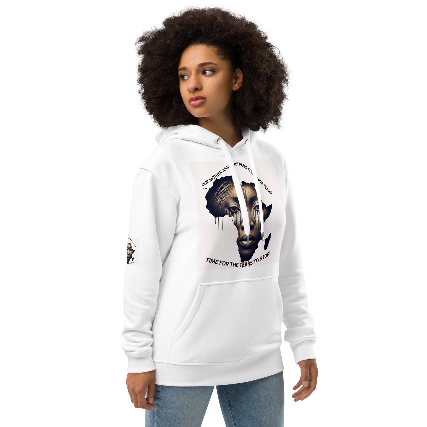 OUR MOTHER AFRICA Premium Eco Hoodie by SobG Designs