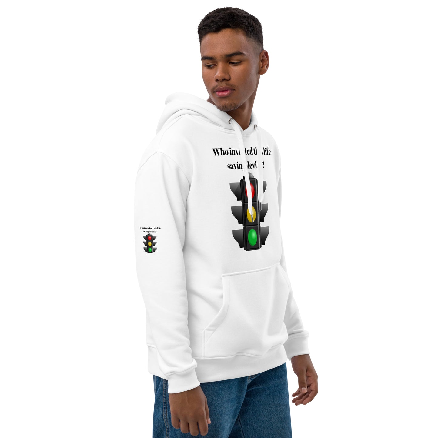 WHO INVENTED THIS? Premium Eco Hoodie by SobG Designs