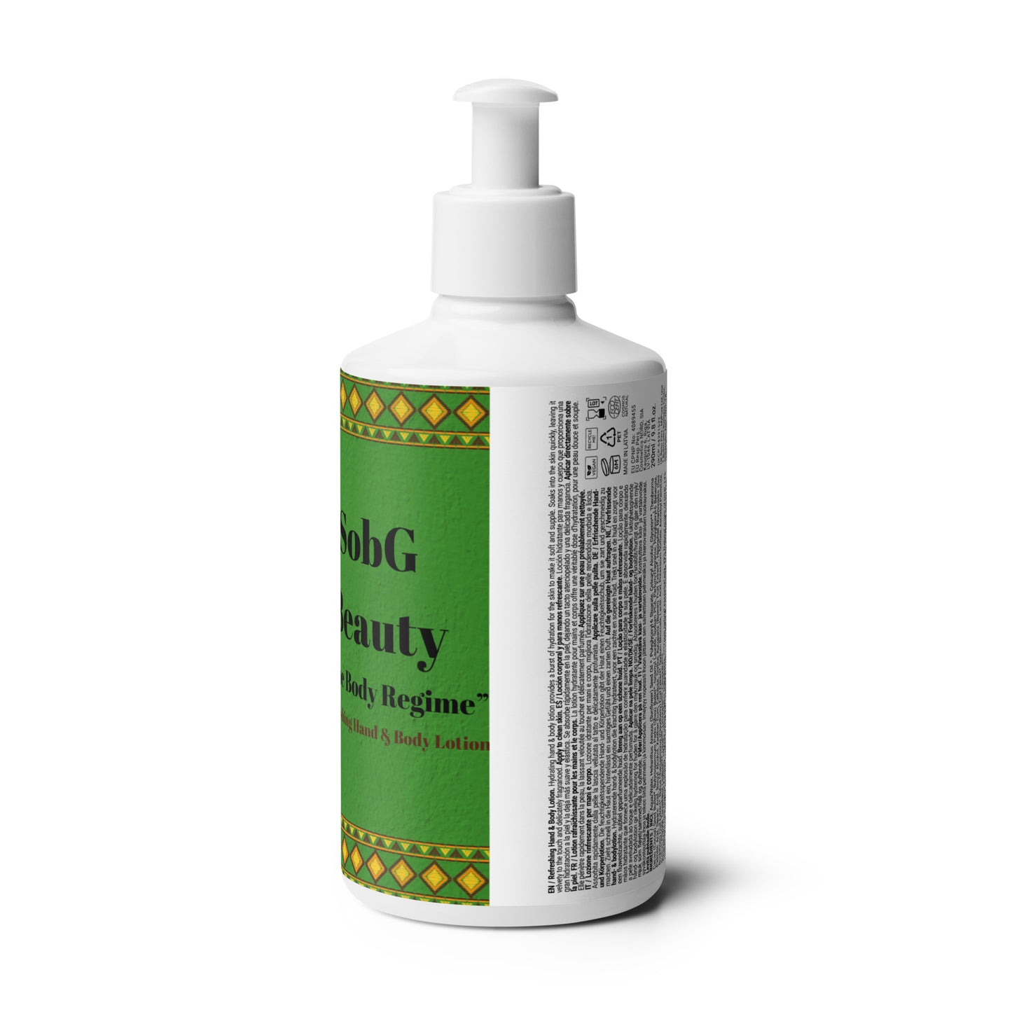 SobG Beauty: "The Body Regimen" Refreshing Hand & Body Lotion