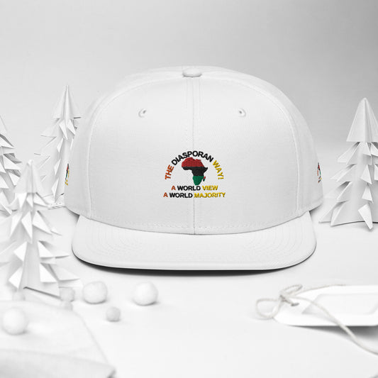 THE DIASPORAN WAY! Snapback Hat by SobG Designs