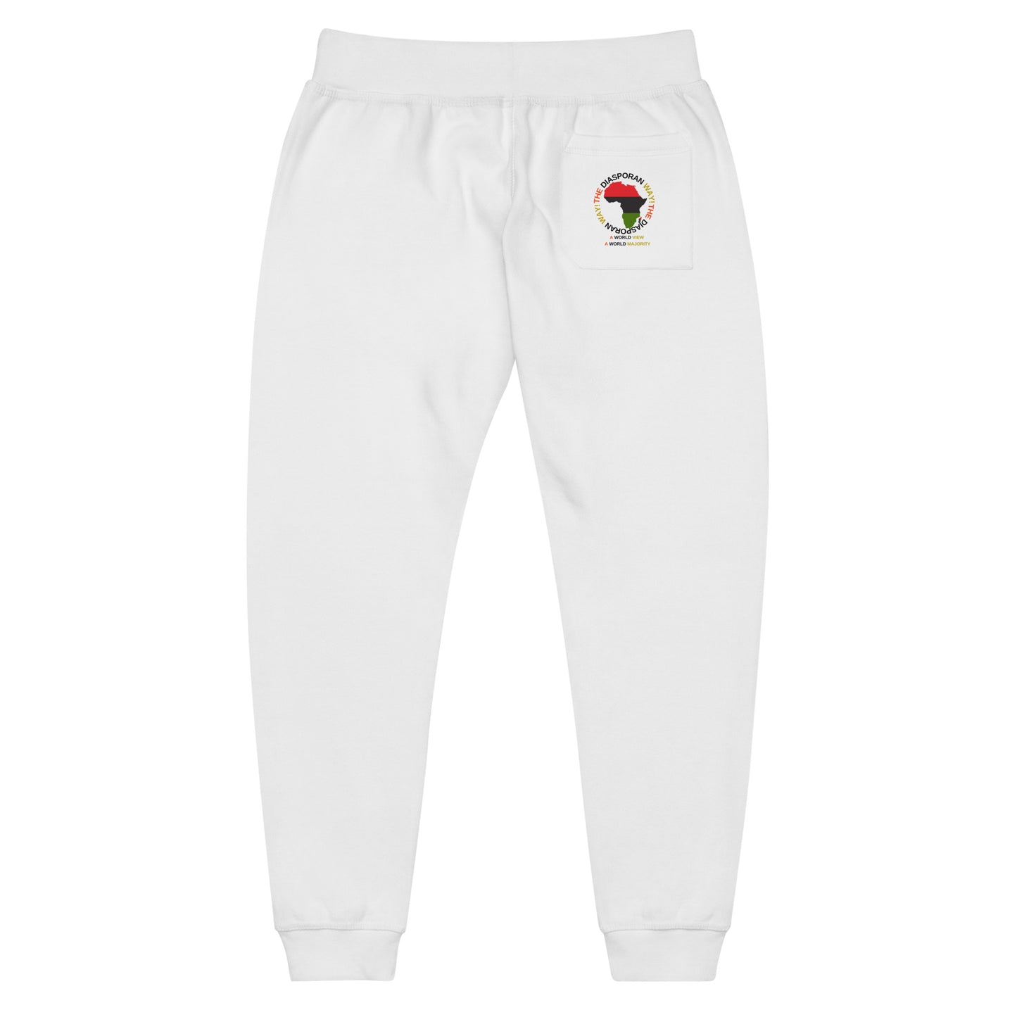 THEDIASPORAN WAY! Unisex Fleece Sweatpants by SobG Designs