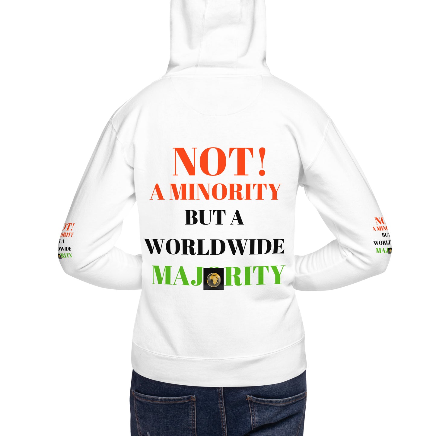 NOT A MINORITY Unisex Hoodie by SobG Designs