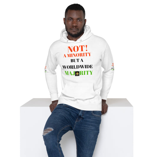 NOT A MINORITY Unisex Hoodie by SobG Designs