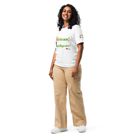 AI = African Intelligence Unisex T-Shirt by SobG Designs