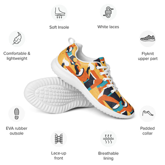 THE EGYPTIAN #2 Women’s Athletic Shoes by SobG Designs