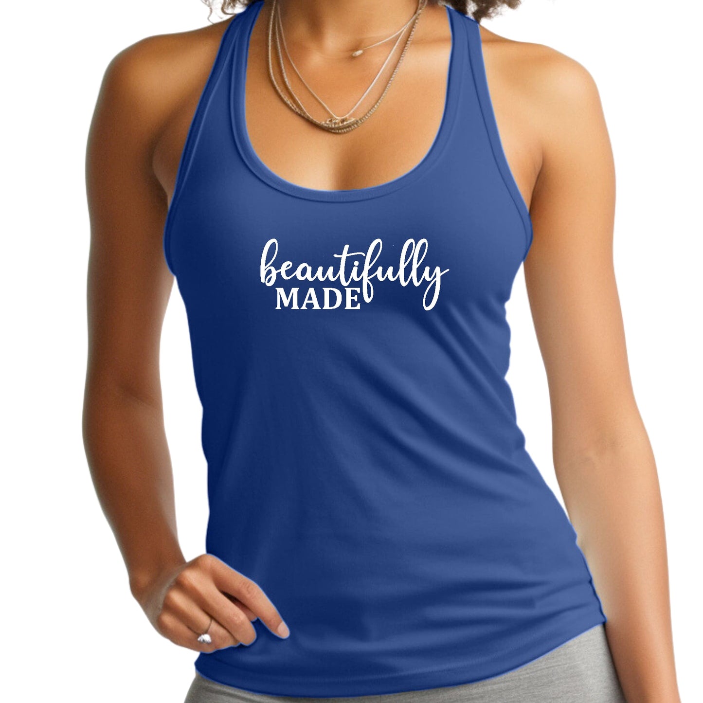 Womens Fitness Tank Top Graphic T-shirt Beautifully Made Inspiration-3