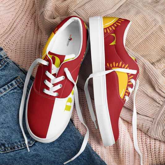 BG's Women’s Lace-Up Canvas Shoes by SobG Designs