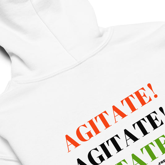 AGITTATE! AGITTATE!! AGITTATE!!! Youth Heavy Blend Hoodie by SobG Designs