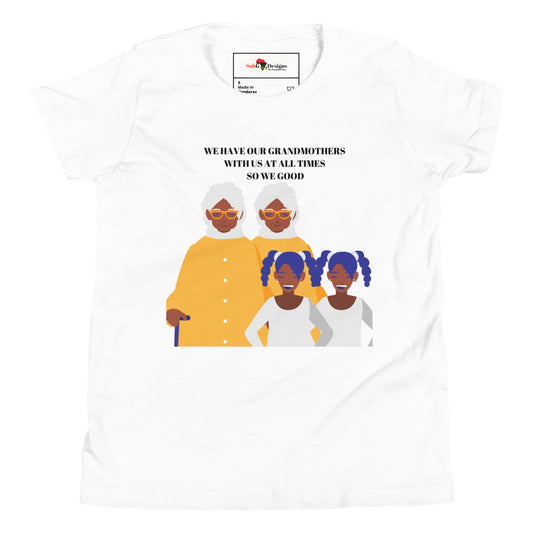 MY GRANDMAS Youth Short Sleeve T-Shirt by SobG Designs