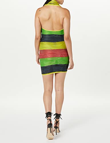 Theophilio, Women's Rasta Printed Backless Mini Dress, S