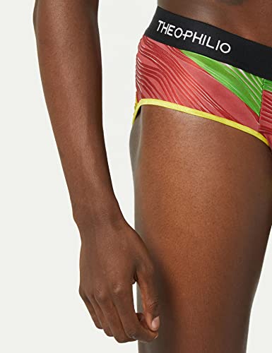 Theophilio, Men's Rasta Printed Speedo, M