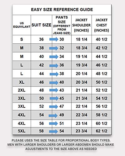 DANNY COLBY Mens 2 Piece Solid Suit Classic Fit, for Weddings Formals Business Events Regular Traditional Big and Tall 42S Grey