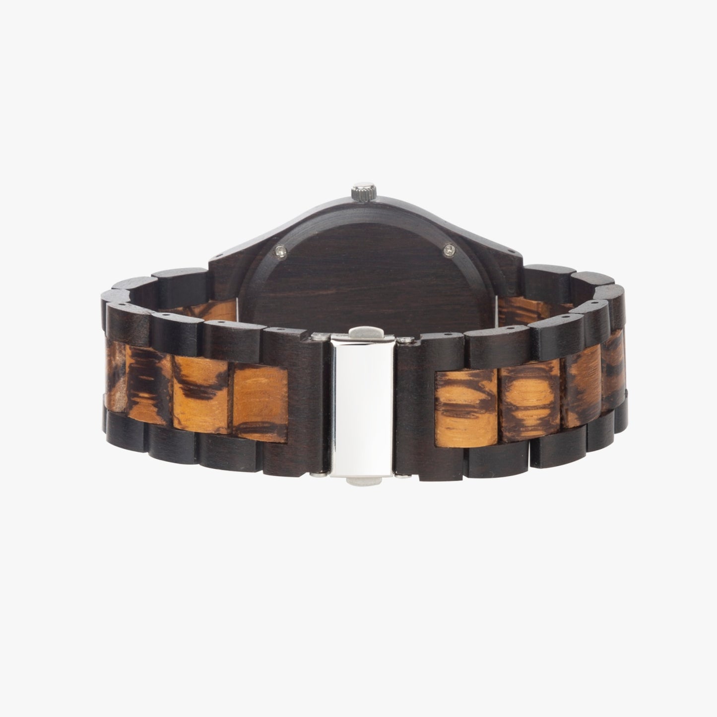 207. Indian Ebony Wooden African Violet Watch