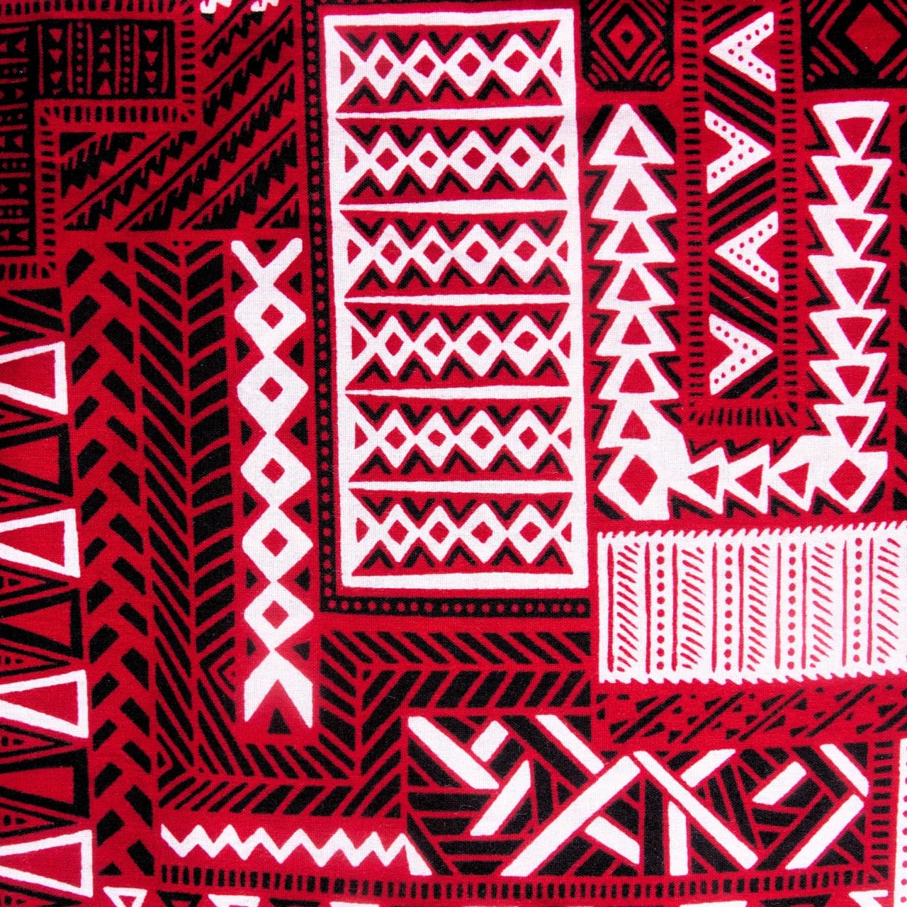 Touch of a Queen Kente Red African Print Pattern Head Wrap for Black Women Scarf Headband Turban Stole Headwrap for Women (Morayo Red Kente Ankara Head dress)