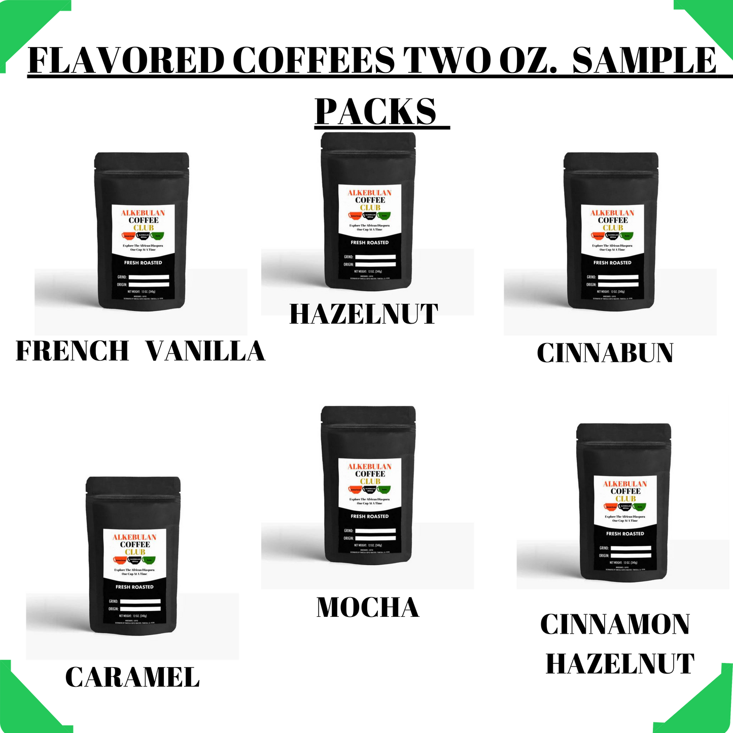 Flavored Coffees Sample Pack