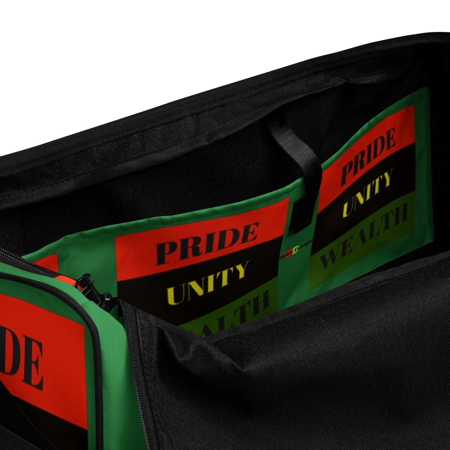PRIDE UNITY WEALTH Duffle Bag by SobG Designs