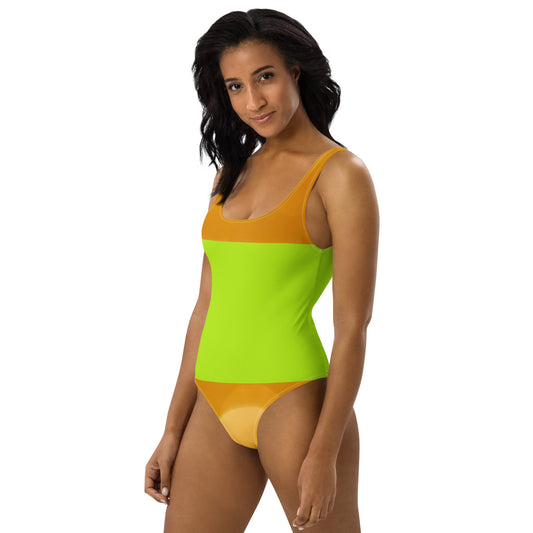 AFRICAN SUNLIGHT One-Piece Swimsuit by SobG Designs
