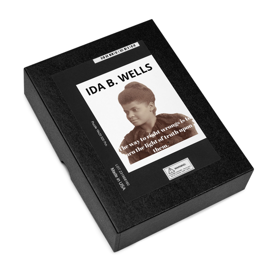 IDA B. WELLS Jigsaw Puzzle by SobG Designs