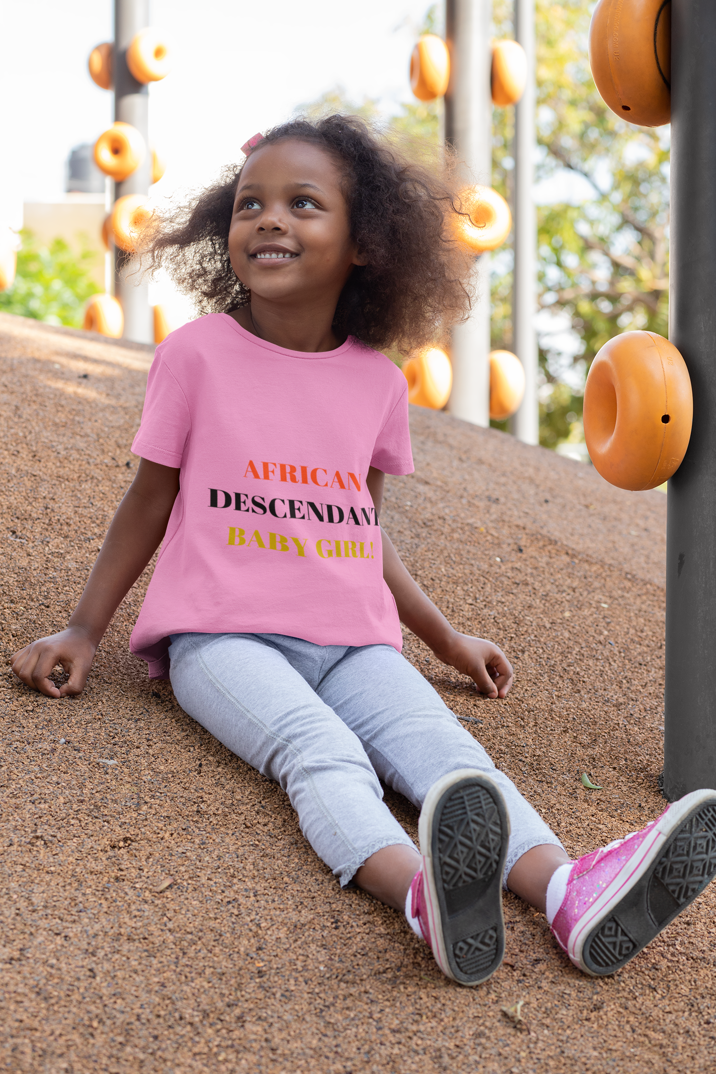 UNISEX AFRICAN DESCENDANT BABY BOY BABY GIRL Jersey Short Sleeve Tee by SobG Designs