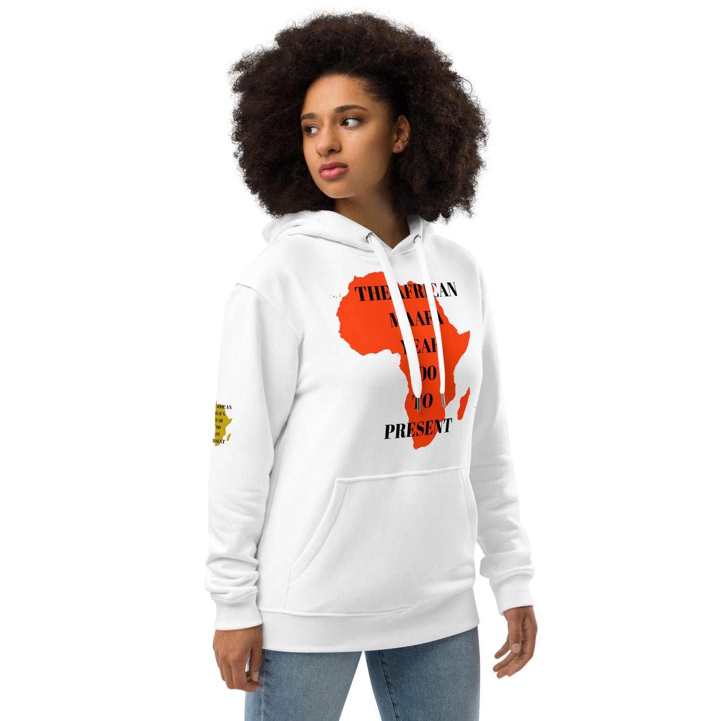 THE AFRICAN MAAFA Unisex Premium Eco Hoodie by SobG Designs