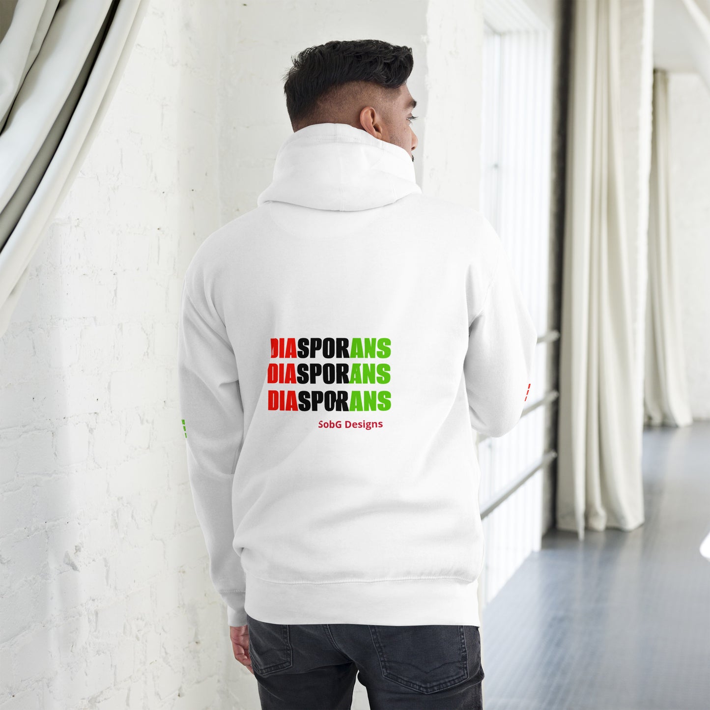 DIASPORANS Unisex Hoodie by SobG Designs