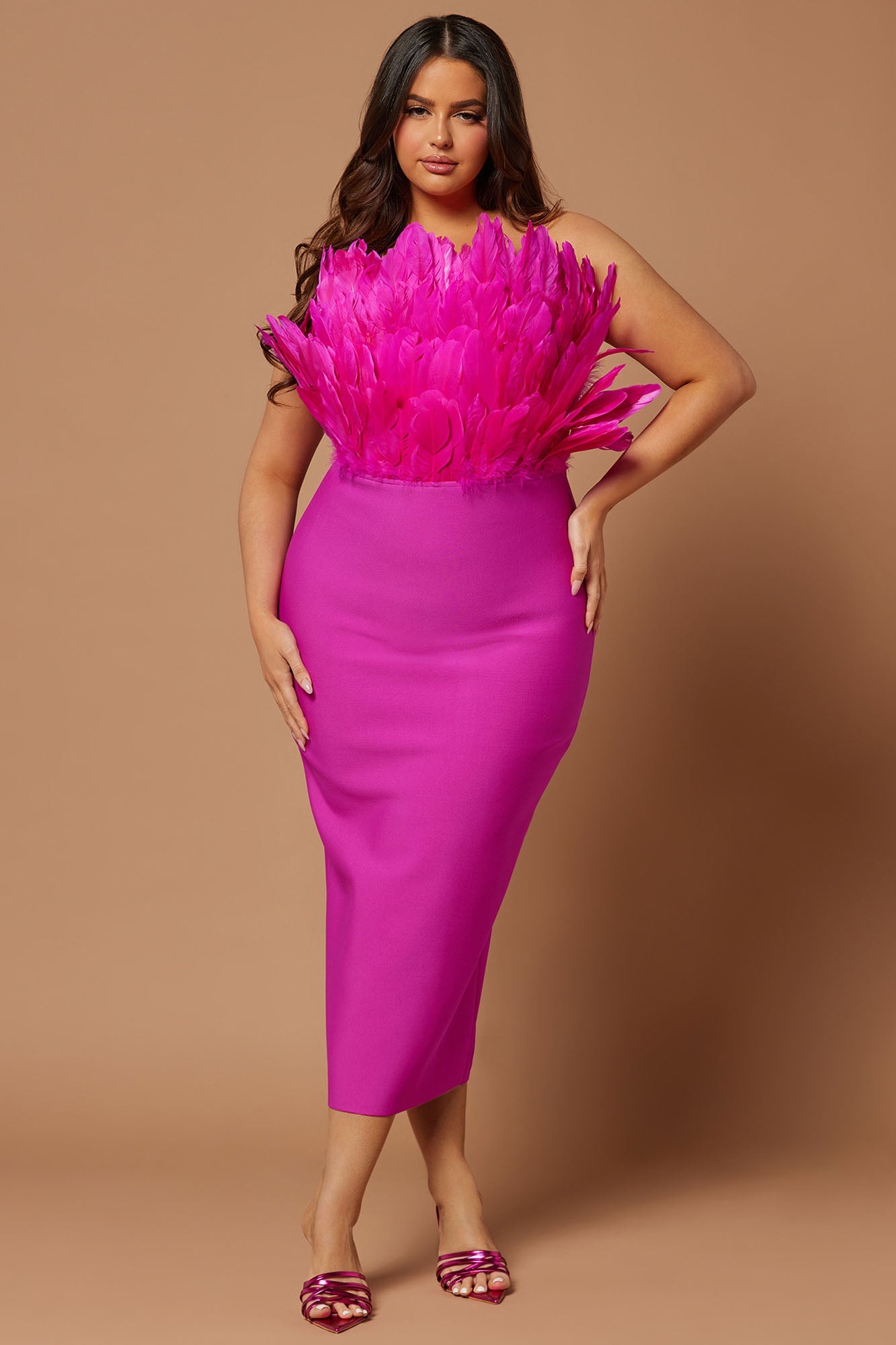 Marianna Bandage Midi Dress