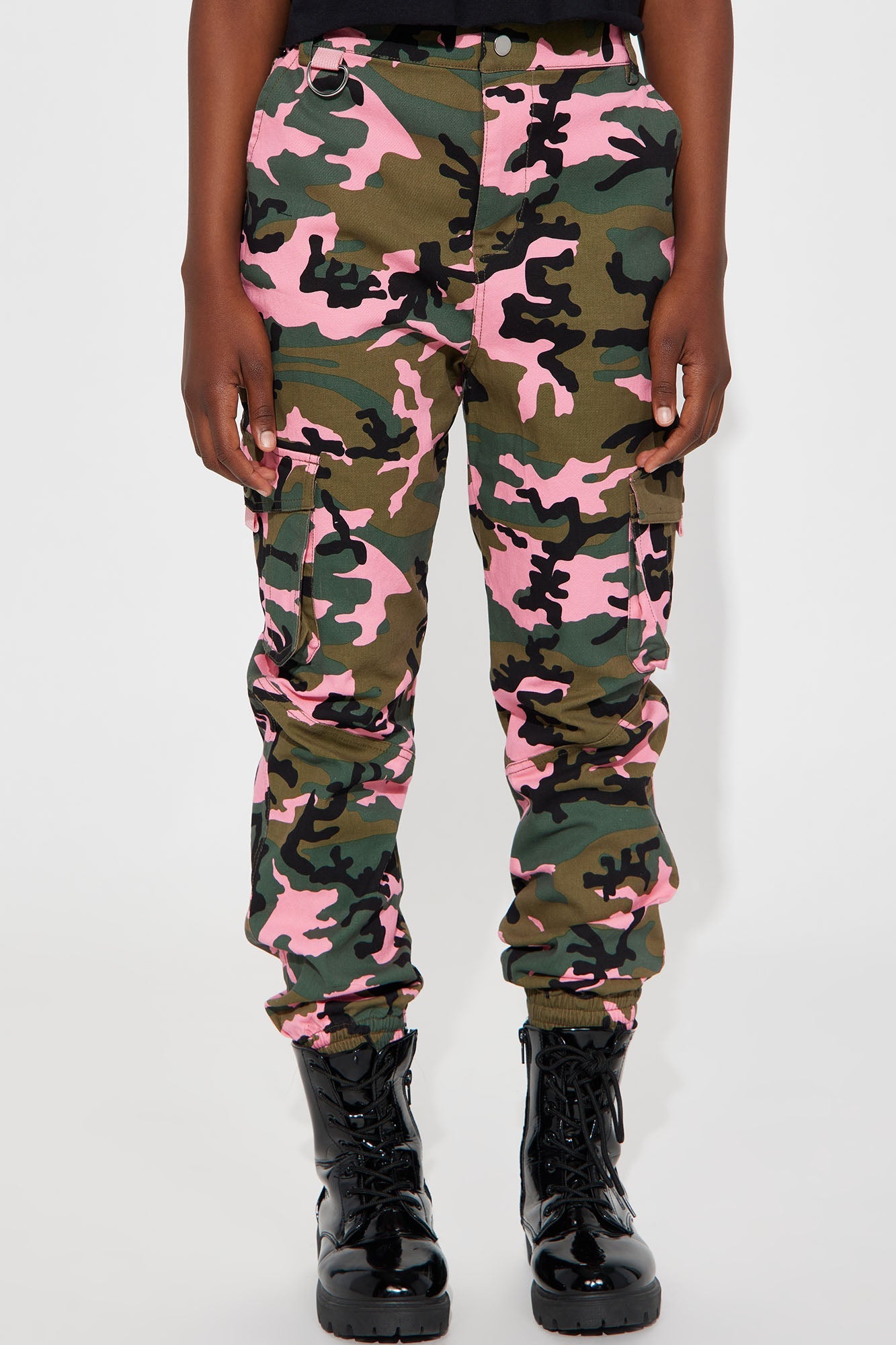 Mini Leave It Up To Me Cargo Joggers - Camouflage