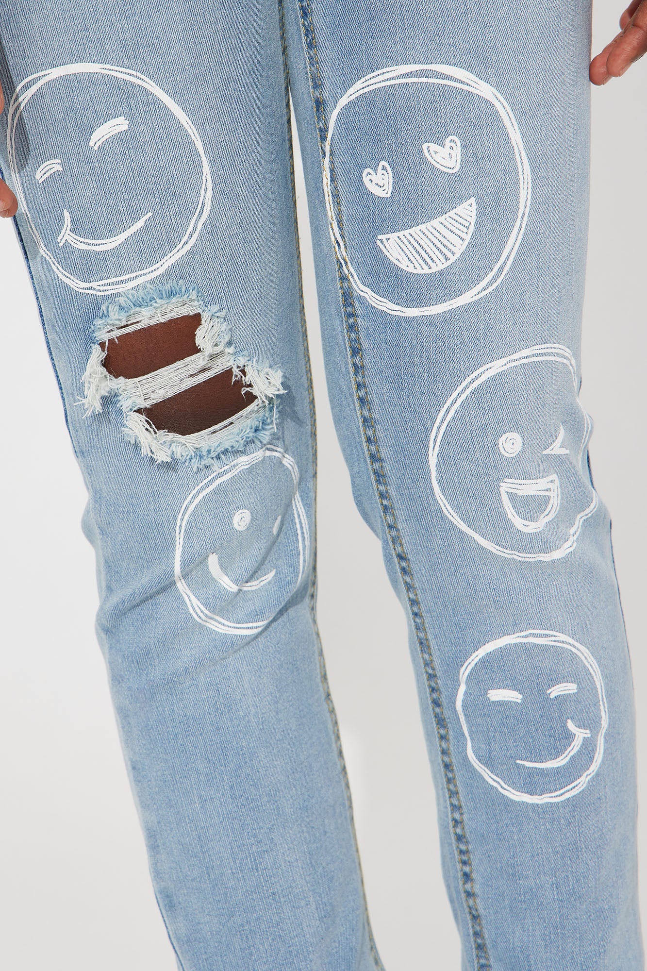 Mini In My Feels Denim Jeans - Light Wash
