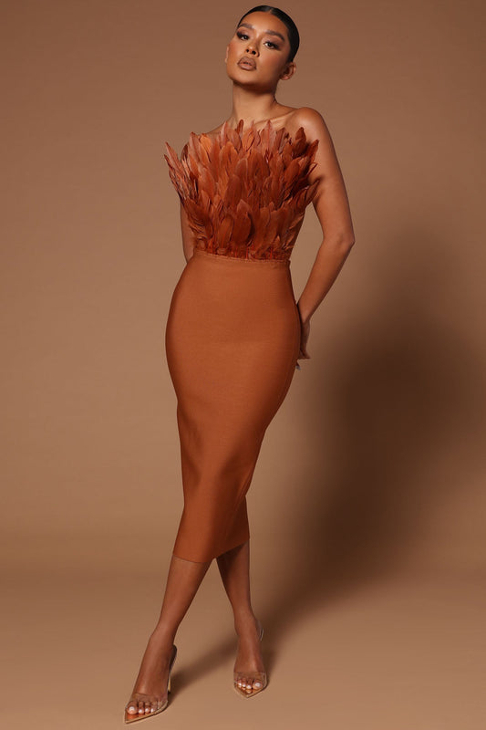 Marianna Bandage Midi Dress