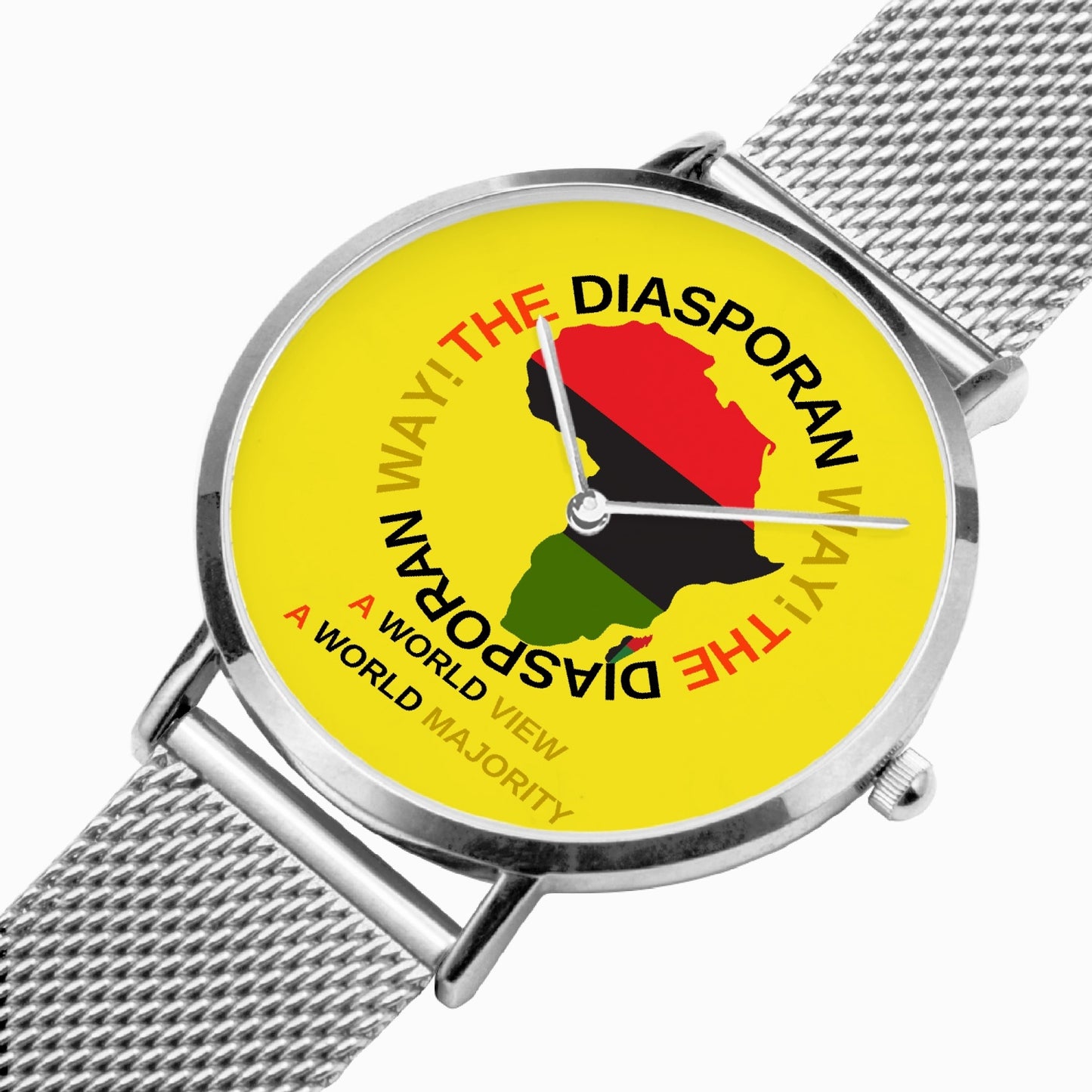 169. Fashion Ultra-thin Stainless Steel Quartz Watch by SobG Designs