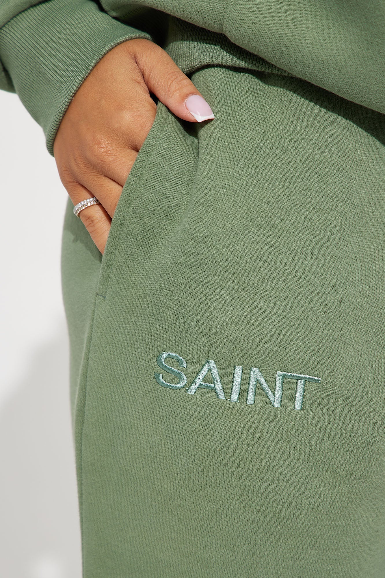 Saint Sweatpant Set - Sage