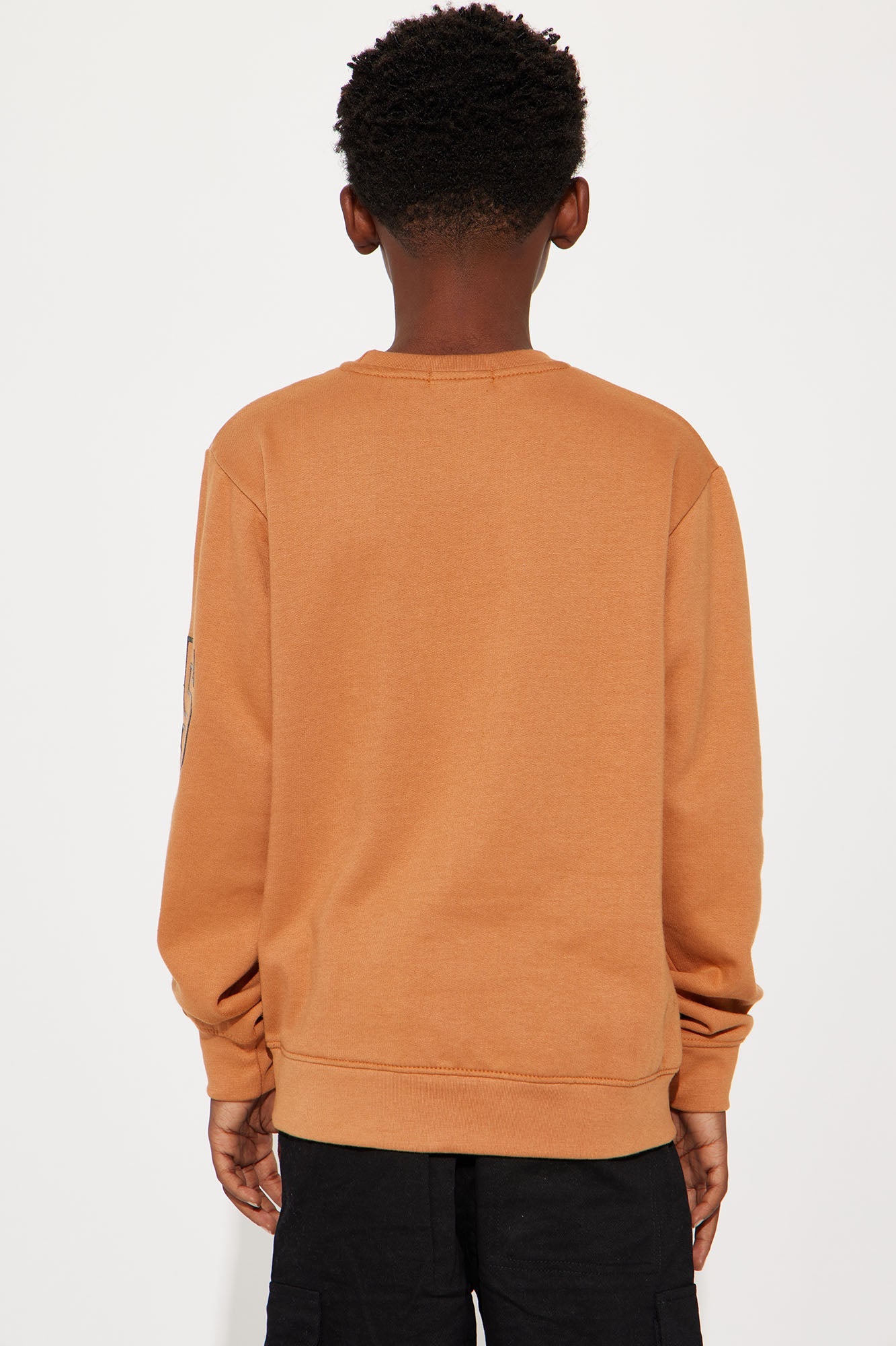 Mini Chicago Fleece Sweatshirt - Brown