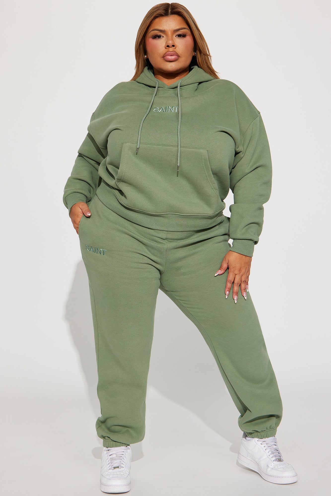 Saint Sweatpant Set - Sage