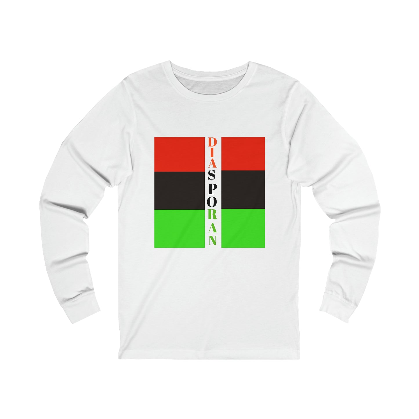 DIASPORAN Unisex Jersey Long Sleeve Tee by SobG Designs