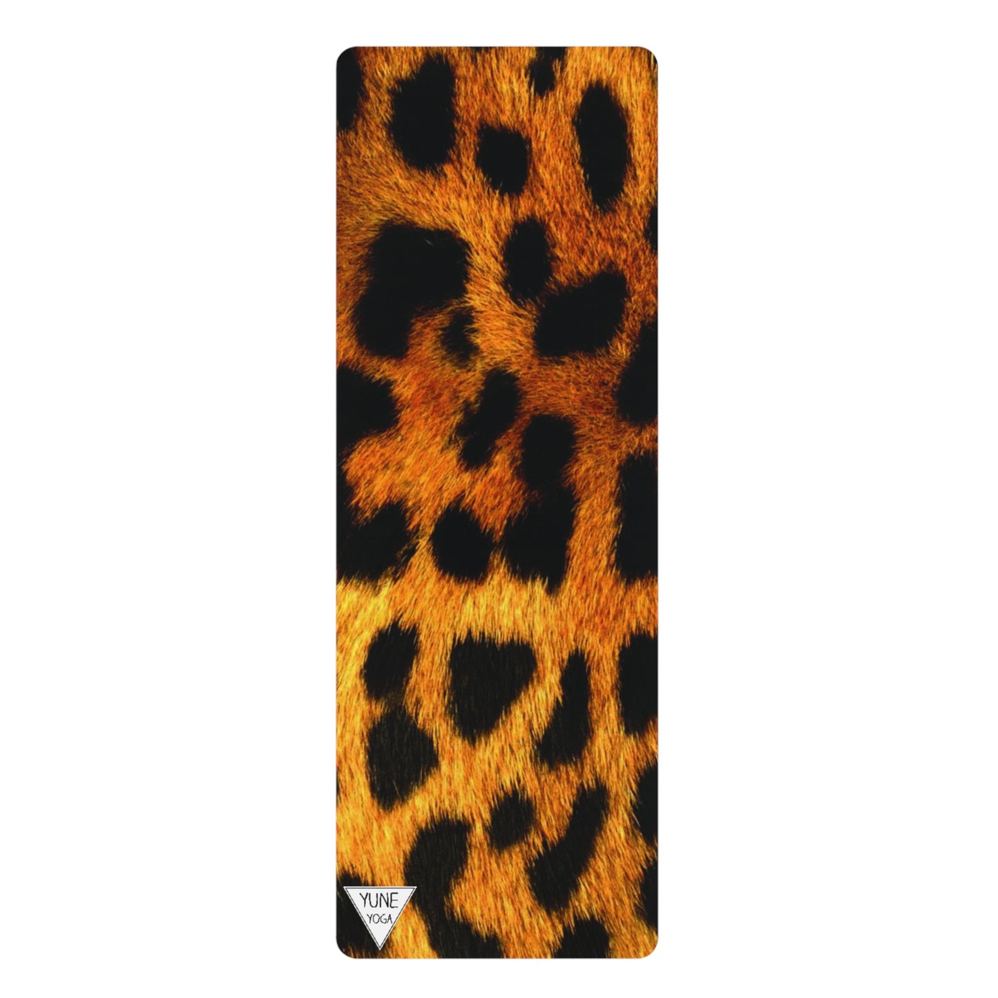Natural Rubber Yoga Mat – 3mm Eco-Friendly, Non-Slip Mat for Hot Yoga, Pilates & Daily Practice | Leopard | Yune Yoga-0