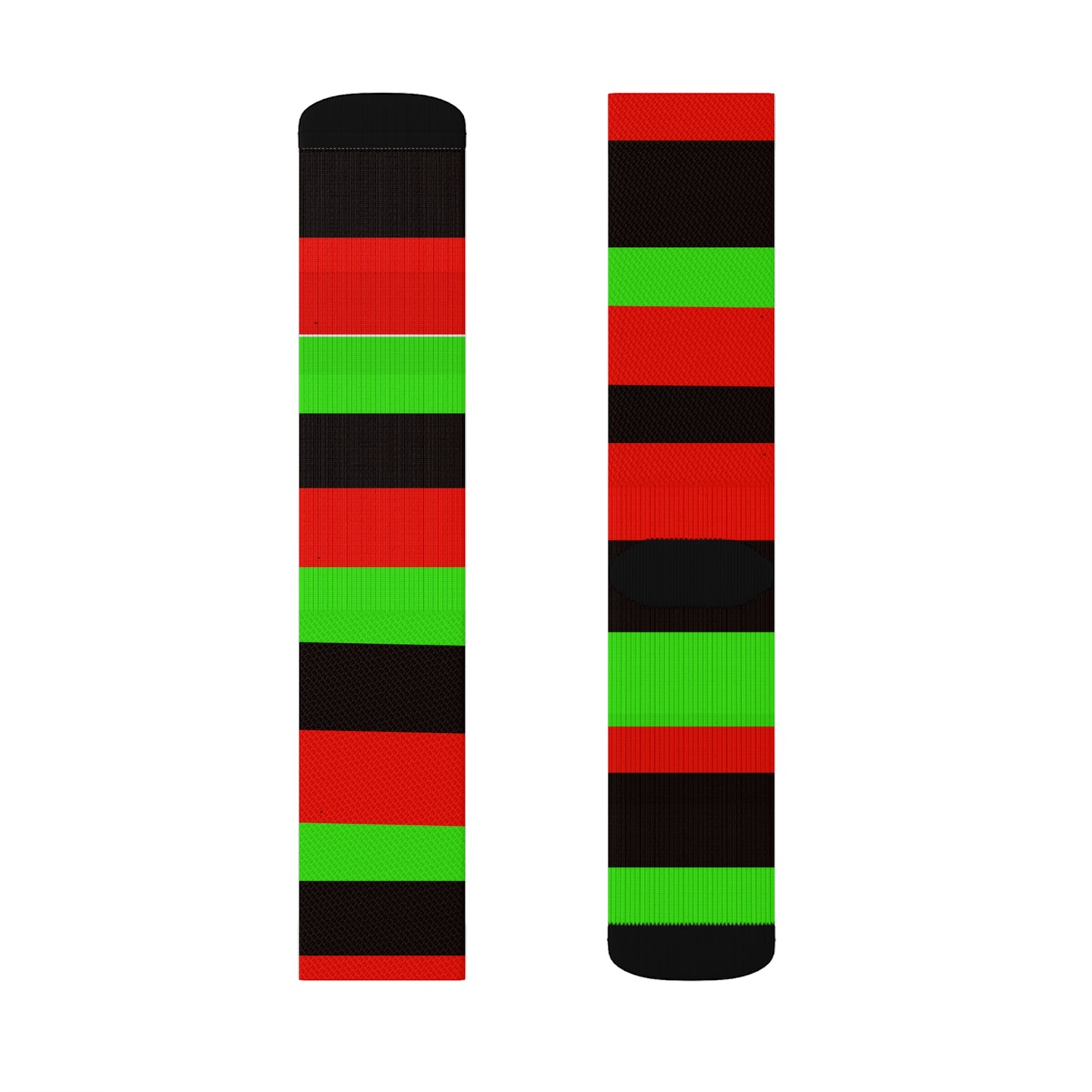 PAN AFRICAN COLORS Sublimation Socks by SobG Designs