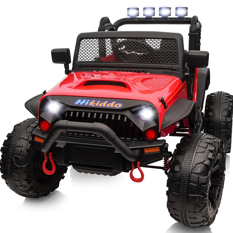 12V Kids Ride on Truck, 2 Seater Powered Ride on Car with Remote Control12V Kids Ride on Truck, 2 Seater Powered Ride on Car with Remote Control