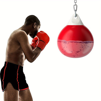 50kg Heavy-Duty Water Punching Bag(Red)-0