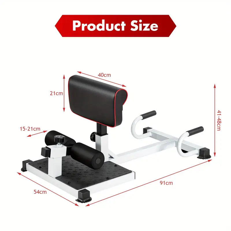 Multifunction Squat & Hip Machine - Adjustable Sit-Up Exercise Set-2
