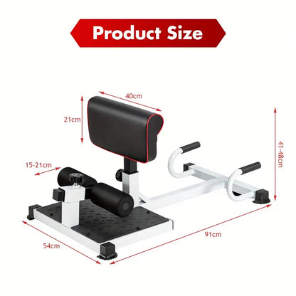 Multifunction Squat & Hip Machine - Adjustable Sit-Up Exercise Set-2
