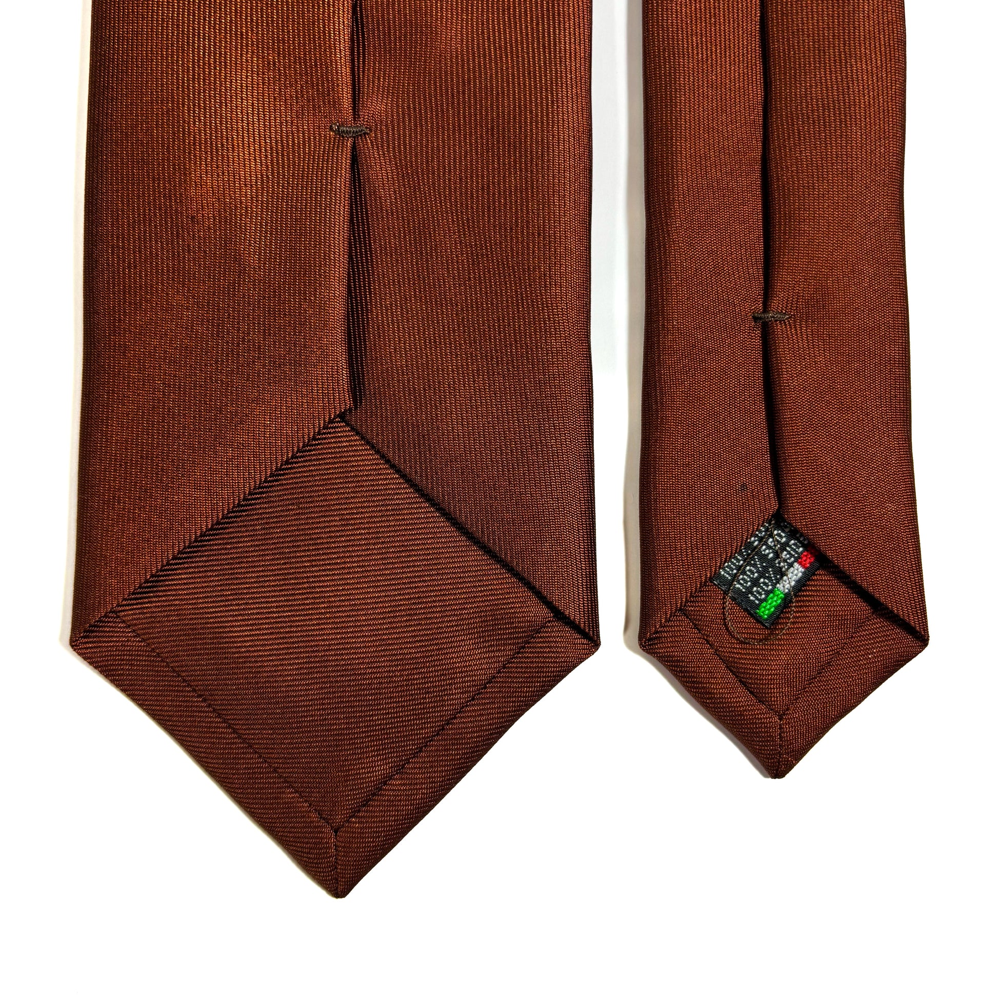 Cream Yellow English Printed Twill Silk Tie-3