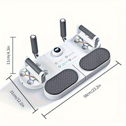 Push-Up Bar with Bands & Timer-1