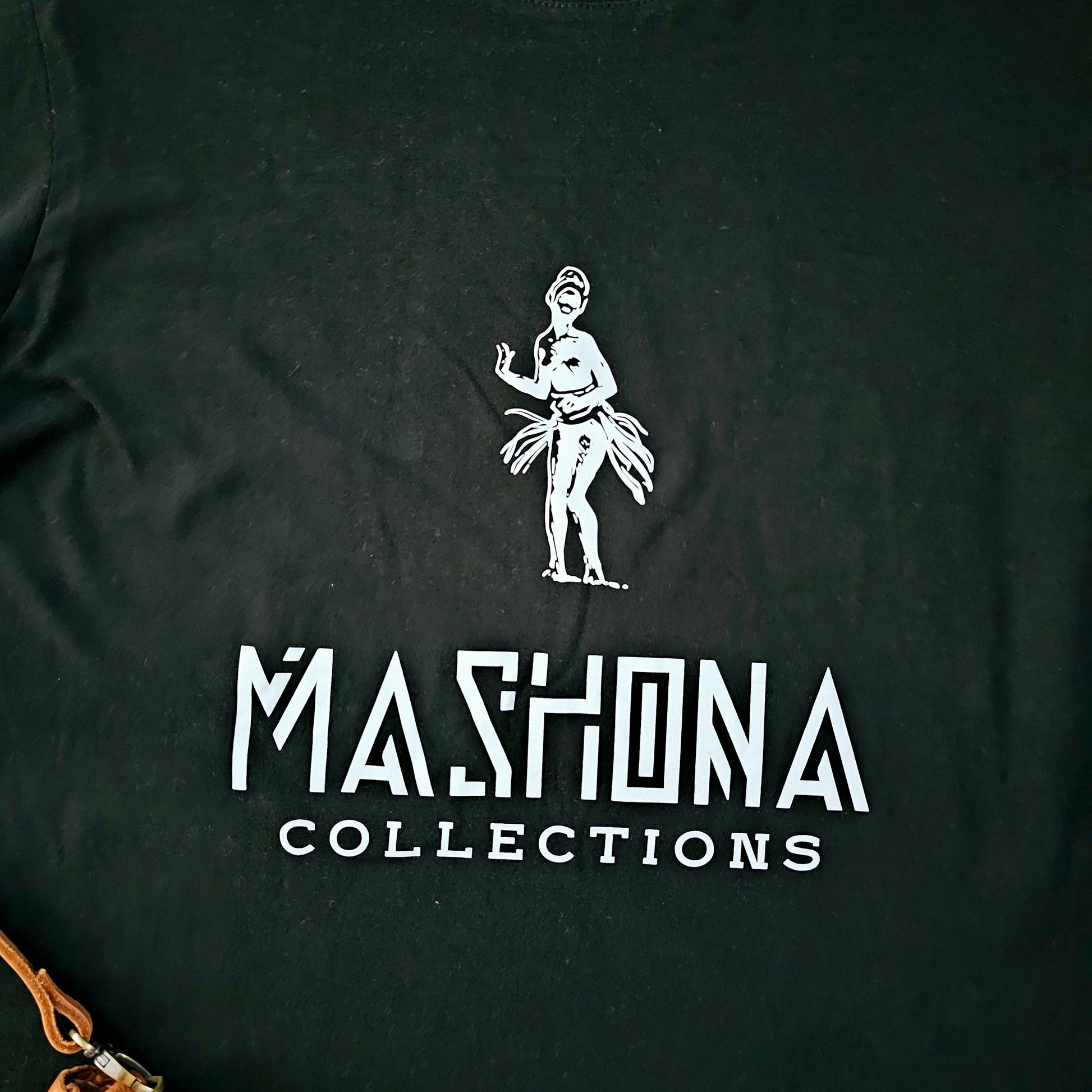 Africa Print Detailed T-Shirt | Bogolan Print Detail and Pocket-1