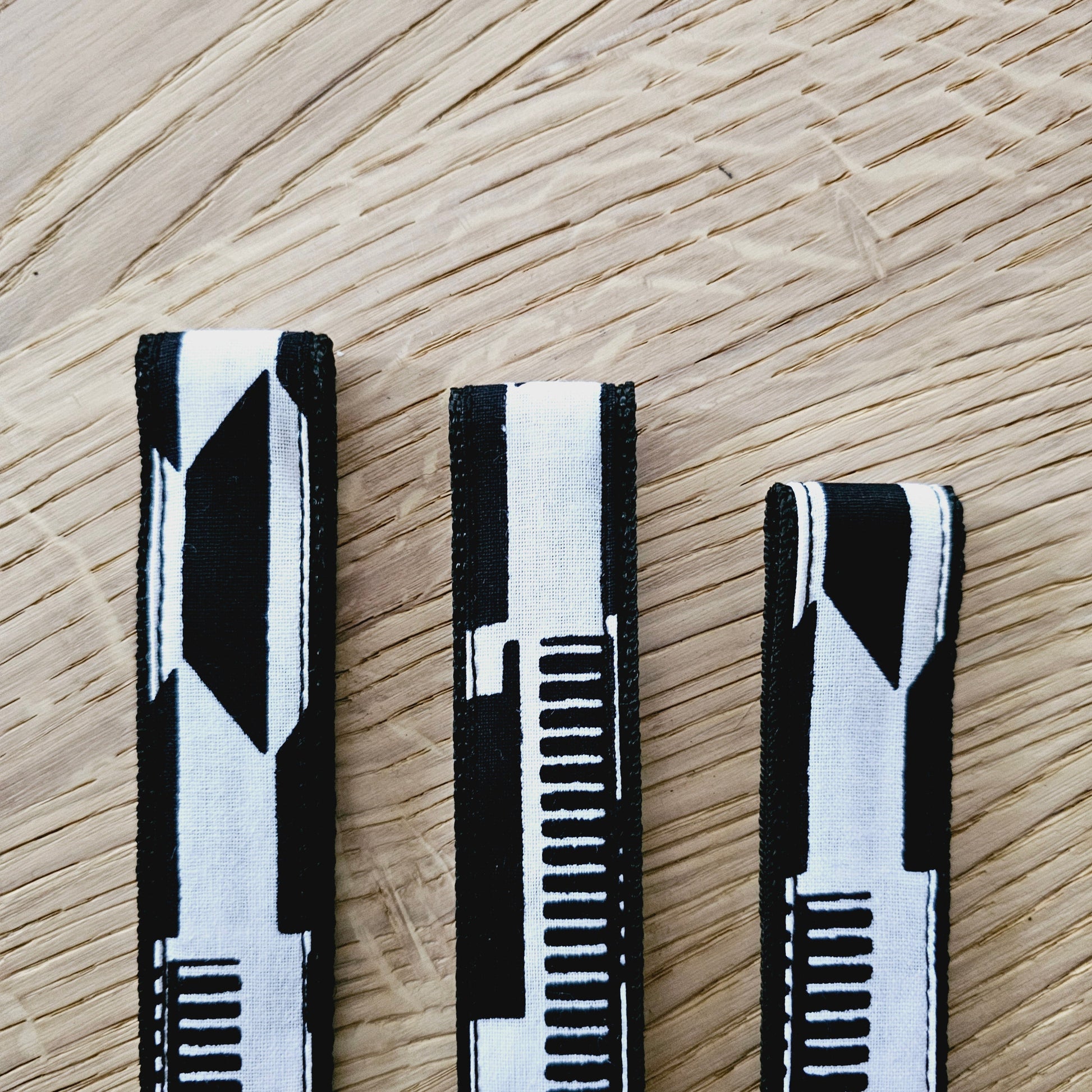 Set of 3 African Print  Key Fobs | Wristlet | Key Holder-2